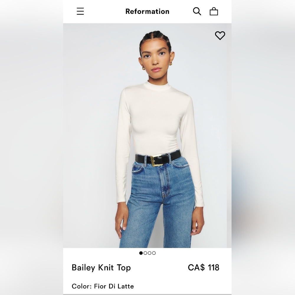 Reformation sweater